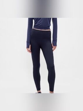NWT GAP navy uniform women’s leggings size Large